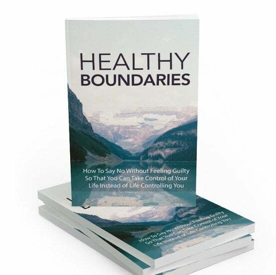Healthy Boundaries – eBook with Resell Rights Healthy Boundaries – eBook with Resell Rights