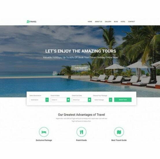 Tours and Travel – HTML Template Tours and Travel – HTML Template