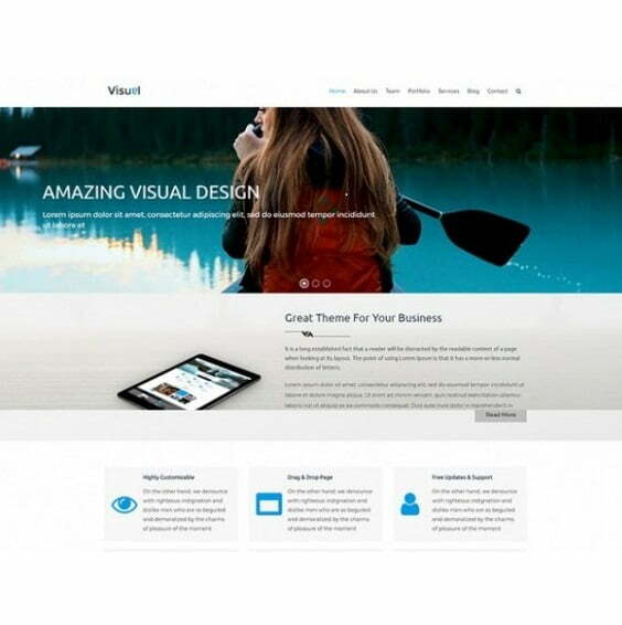 Visual – HTML Template Visual – HTML Template